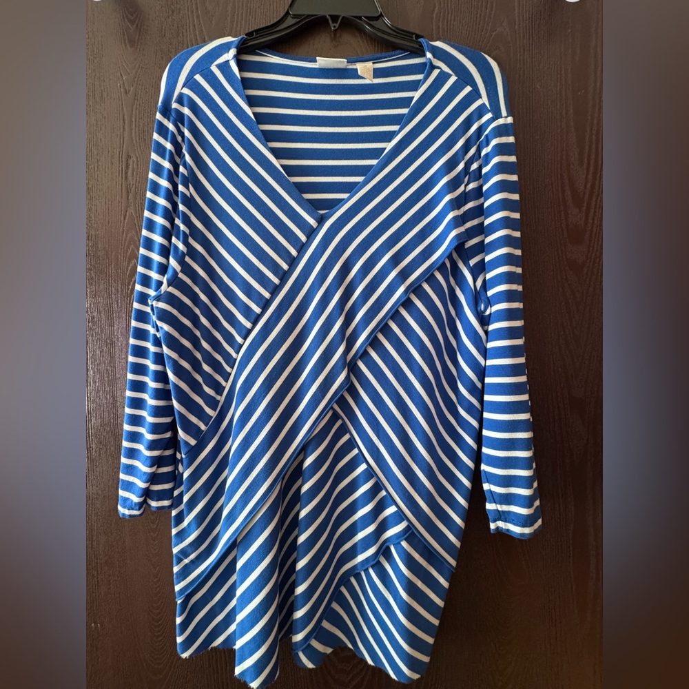 Chico’s Long Stripped Tunic